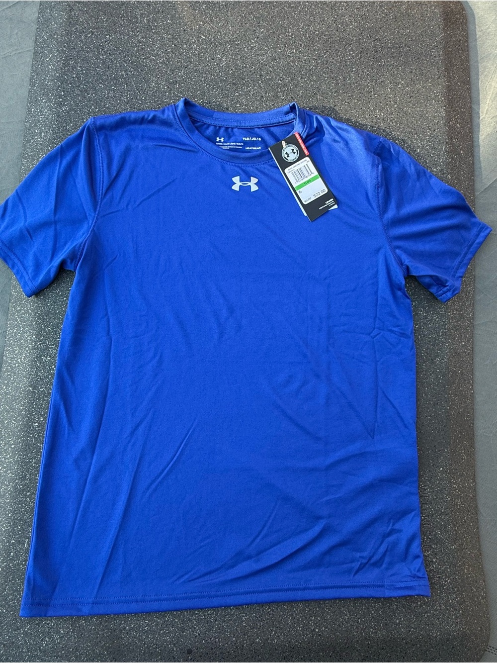 Under Armour Youth Large Royal Blue Tech Short Sleeve T-Shirt